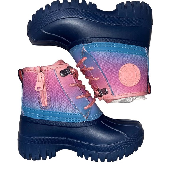 Tommy Hilfiger Other - Toddler Little Girls Tommy Hilfiger Danni Ombre Duck Boots New 10